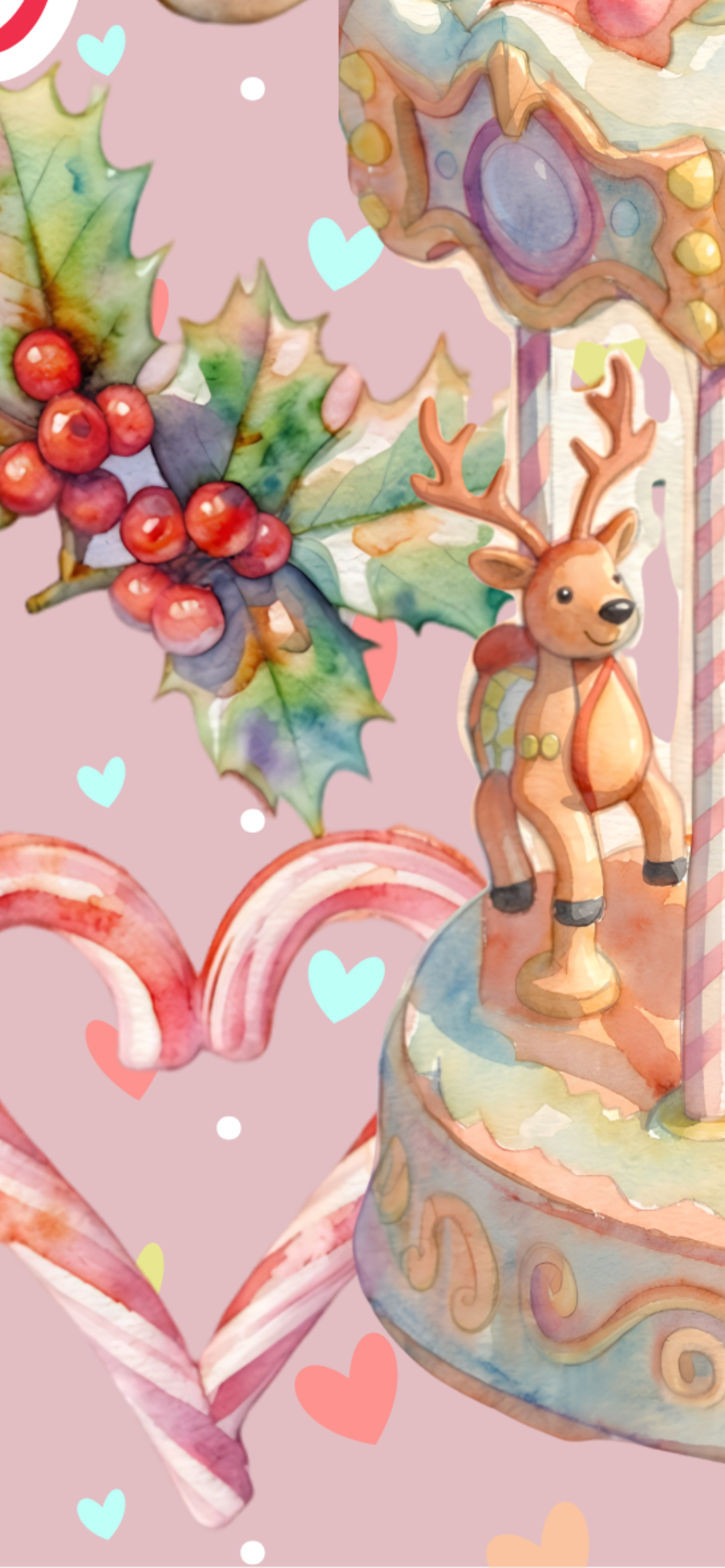 Seasons Sweetings 6x6" Square 10-Pack Christmas Cards