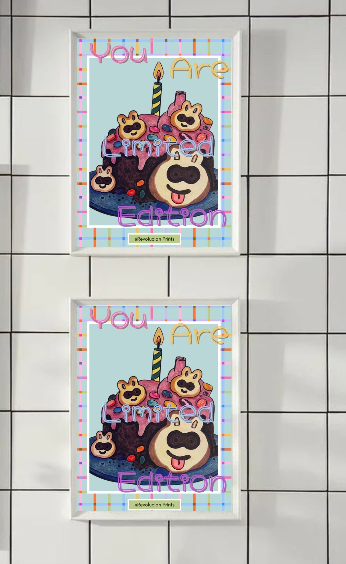 You Are Limited Edition 21x30cm: White