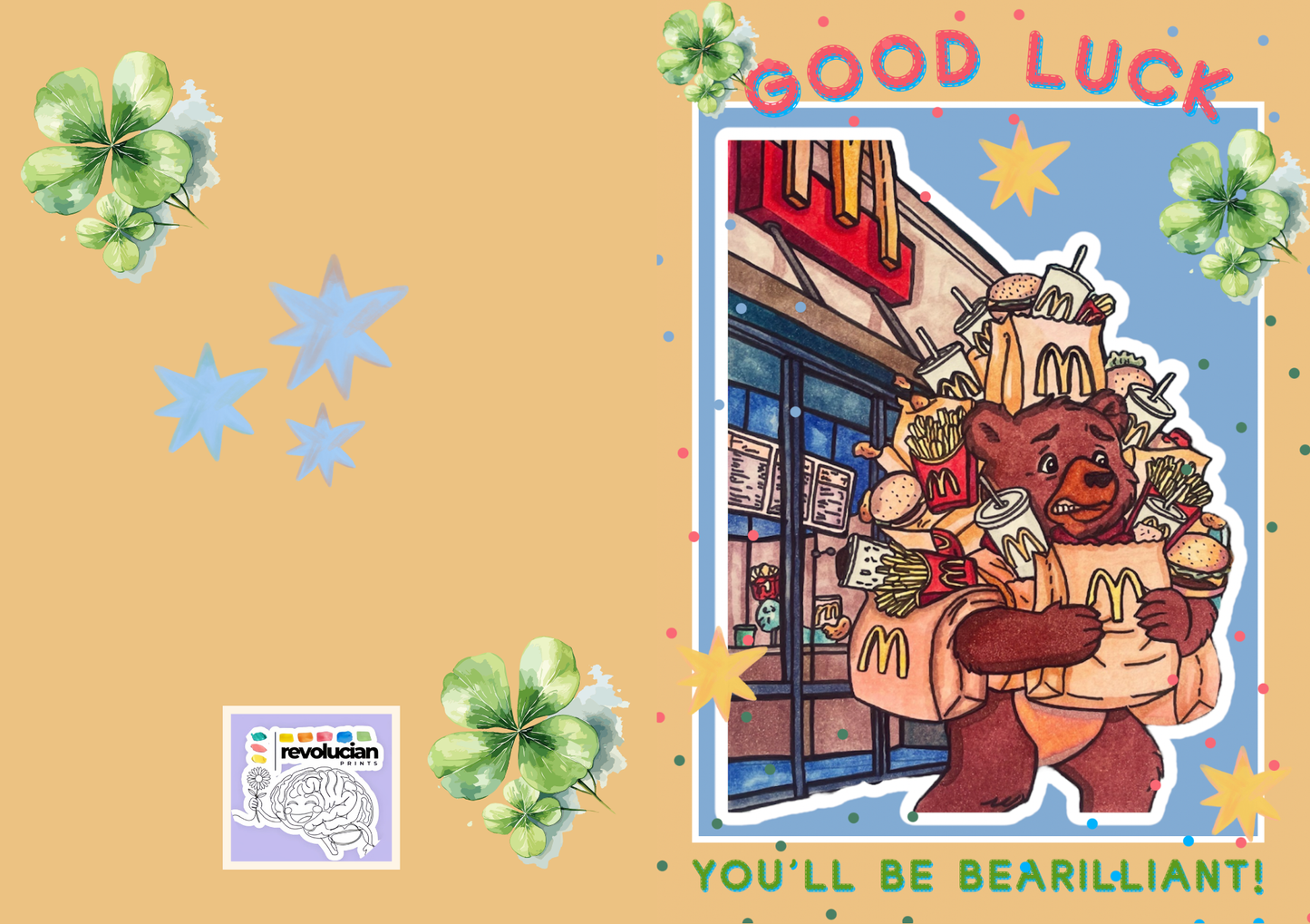 Good Luck Be Bear-illiant Card
