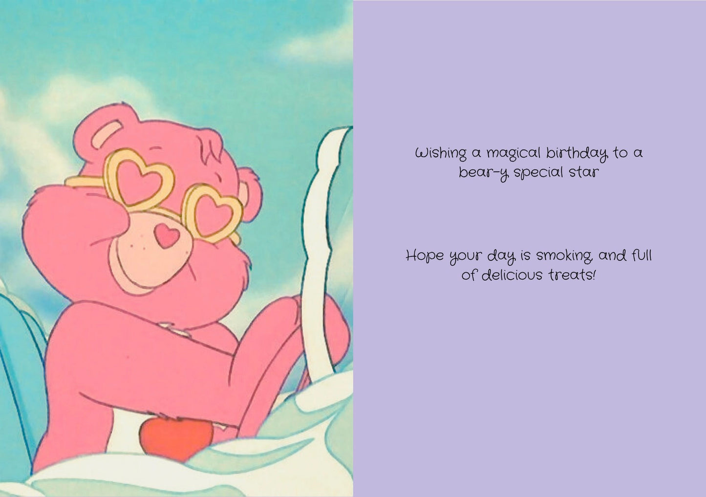 Bear-y Magical Birthday Card