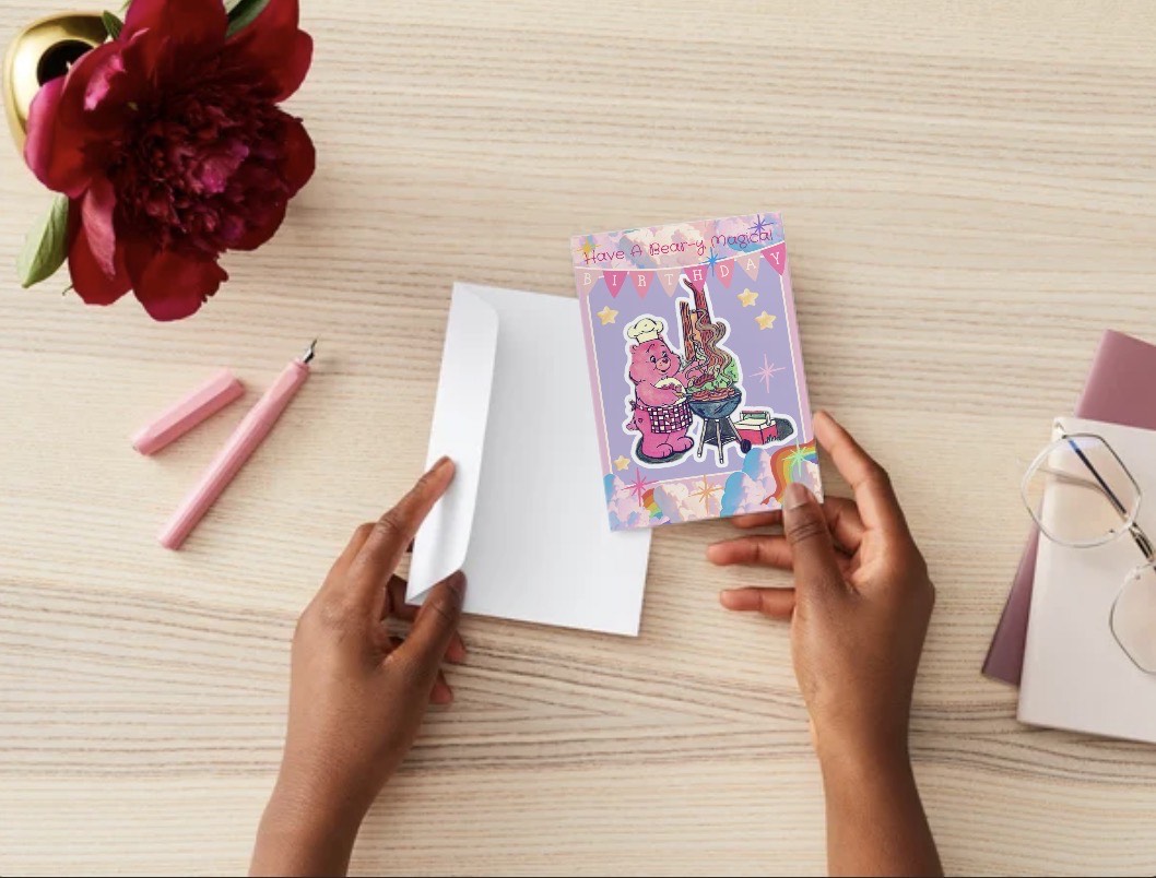 Bear-y Magical Birthday Card