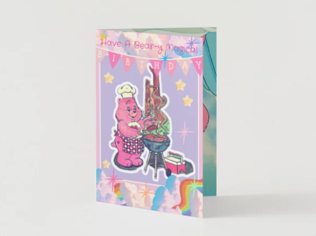 Bear-y Magical Birthday Card