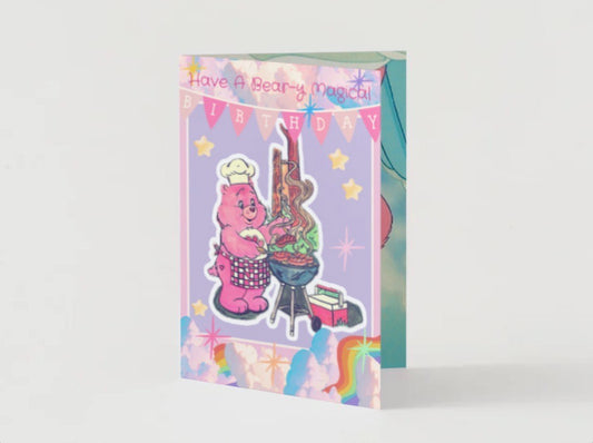 Bear-y Magical Birthday Card