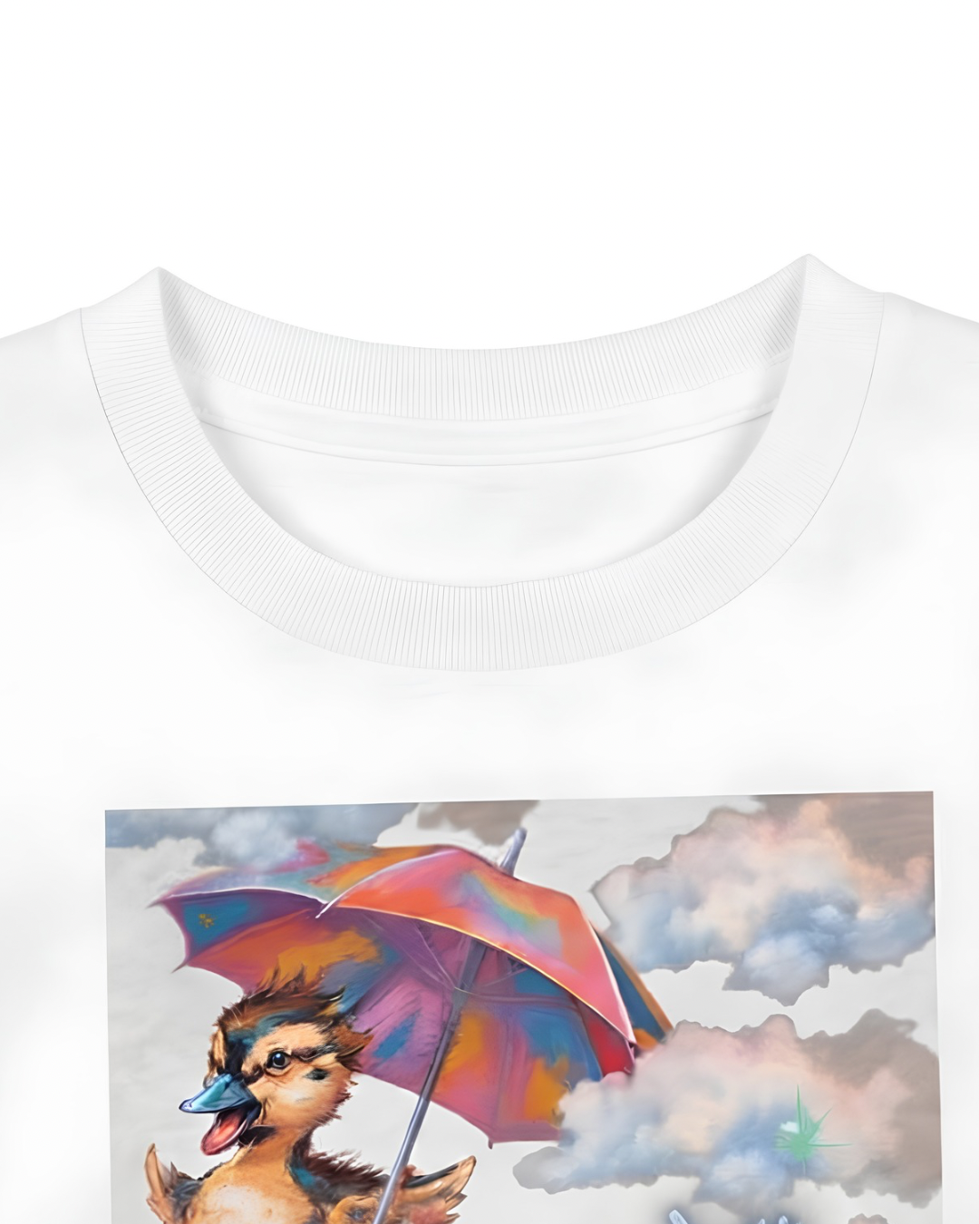 Pastel Ducky Poppins Graphic T-Shirt (3-13yrs)