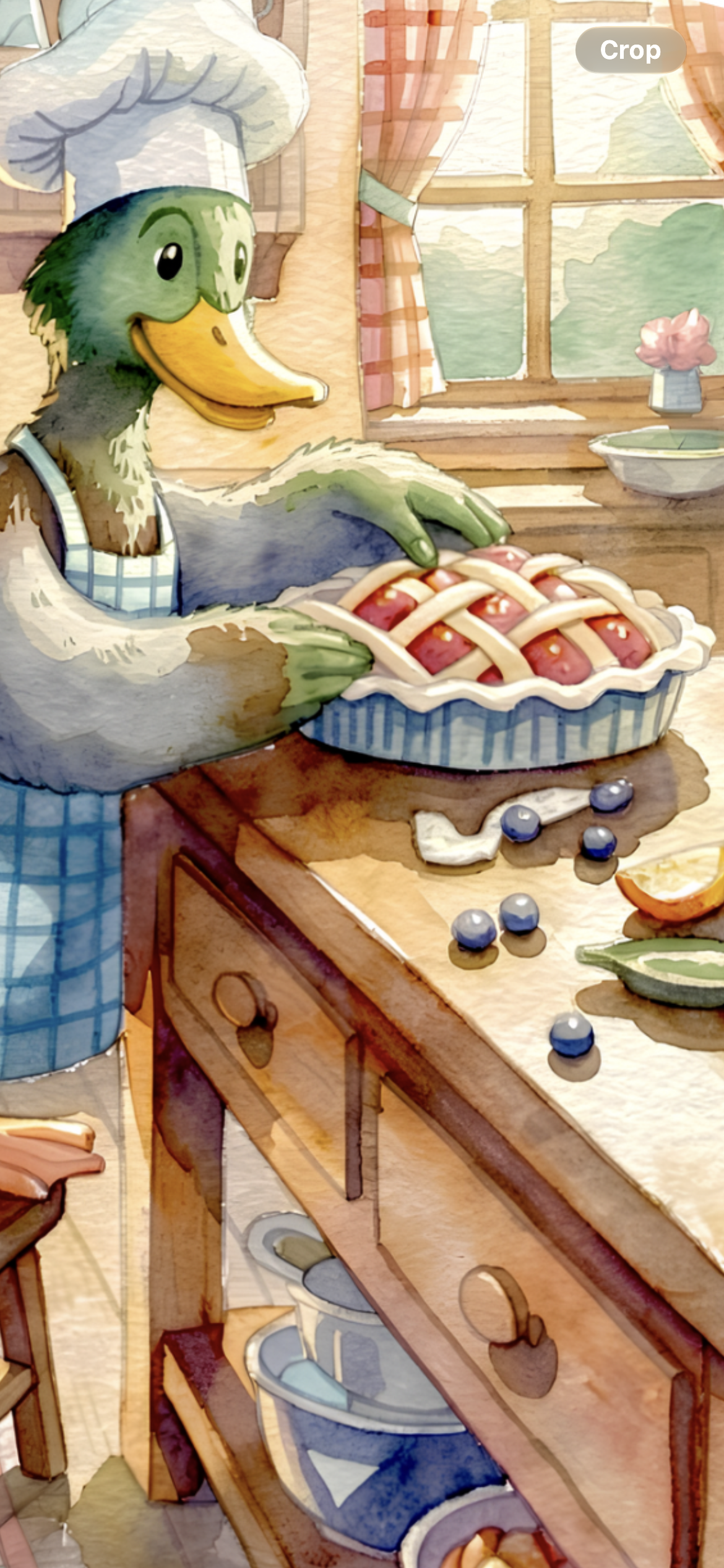Ducky's Pies Printed Poster Unframed A5-107x58"