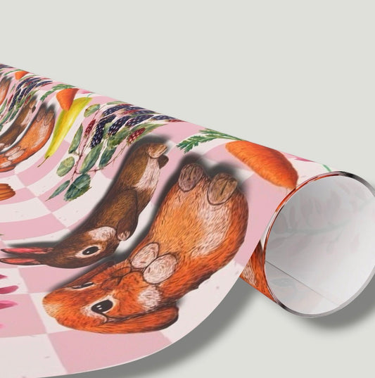 Hoppity Harvest Wrapping Paper Roll