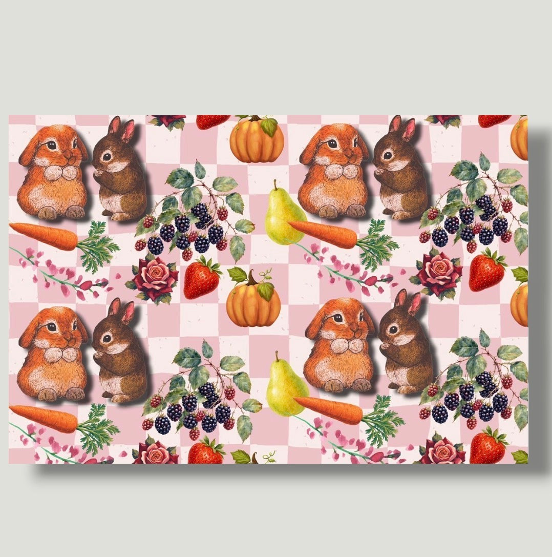 Hoppity Harvest 3-Pack Wrapping Paper