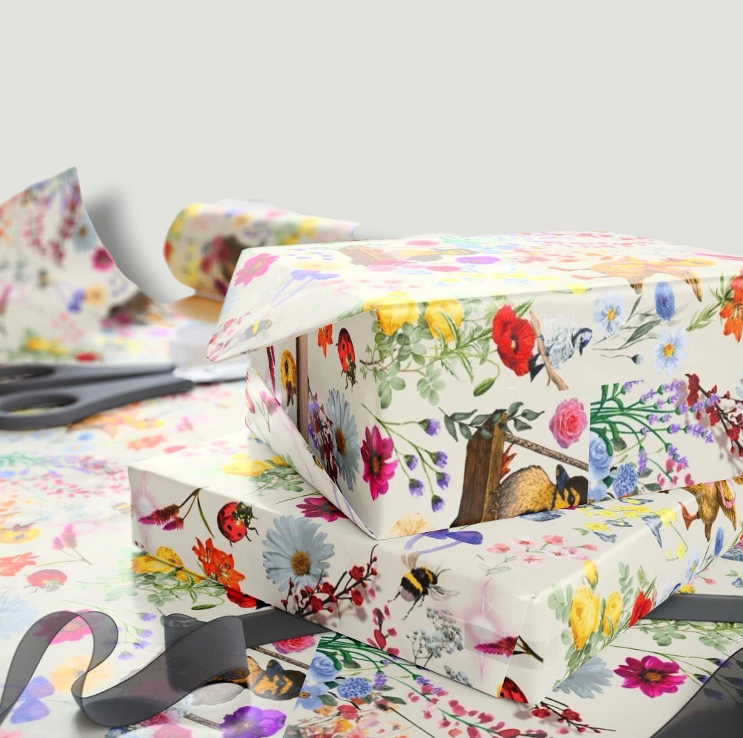 Lucky Ducky Wrapping Paper Roll