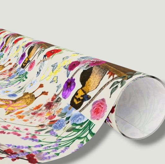 Lucky Ducky Wrapping Paper Roll