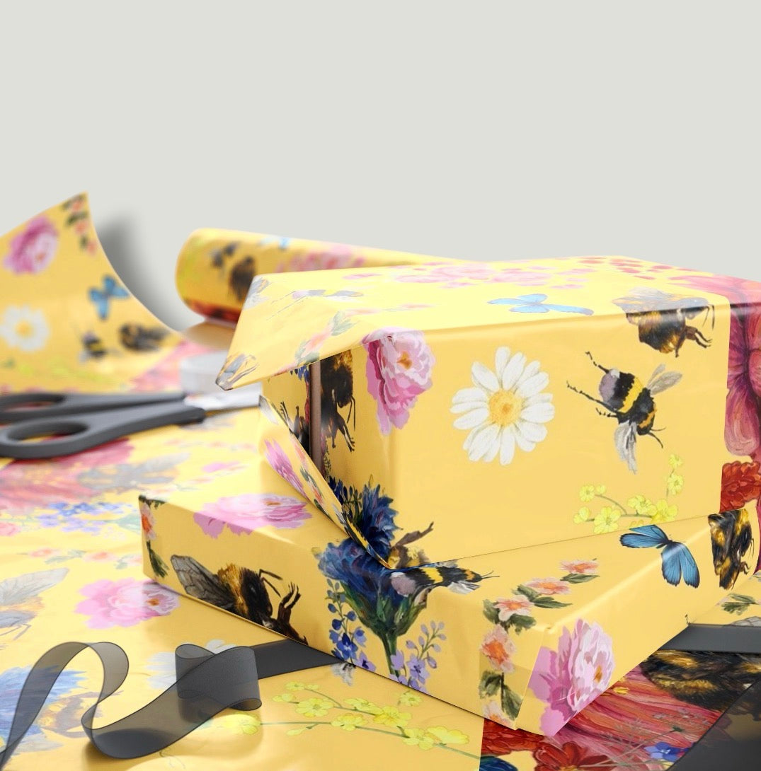 Oh Honey 3-Pack Wrapping Paper