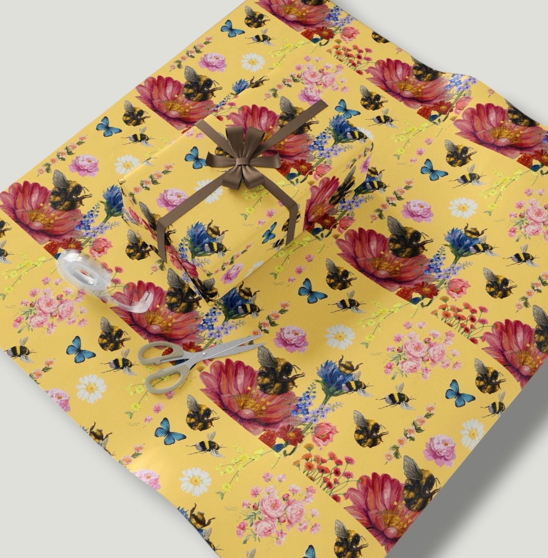 Oh Honey 3-Pack Wrapping Paper