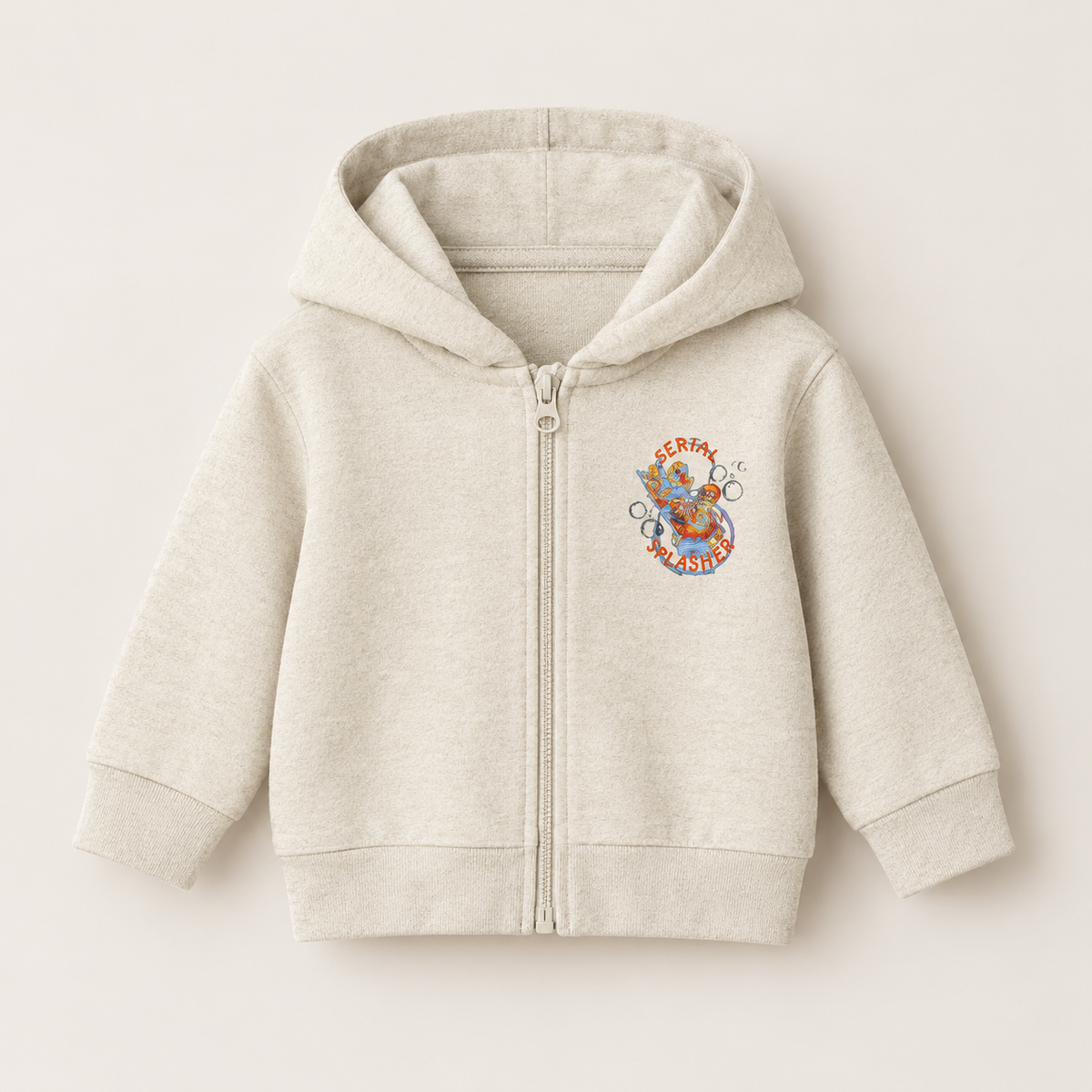 Serial Splasher Embroidered Graphic Hoodie (6-36M)