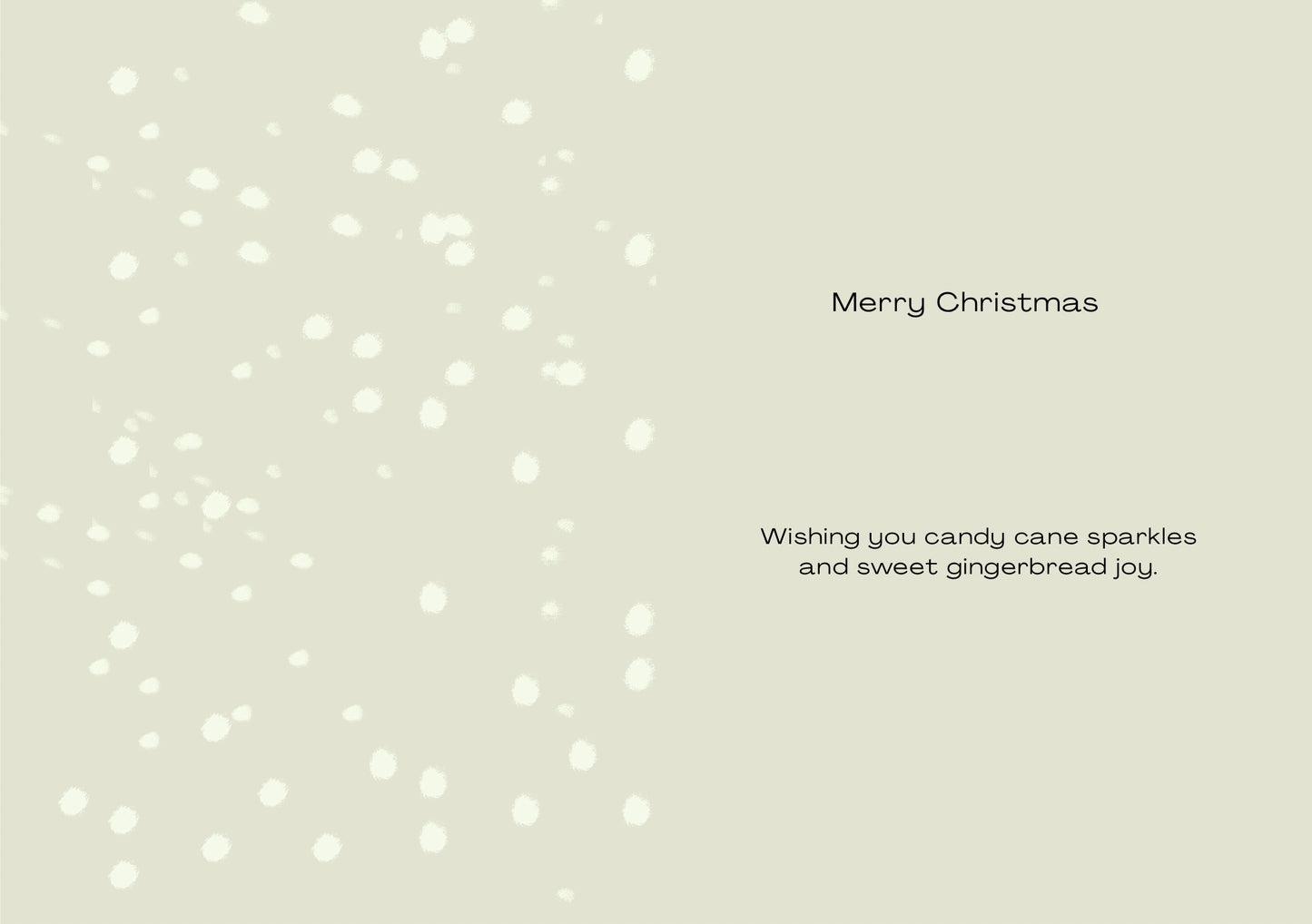 Sweet Christmas Wishes Card