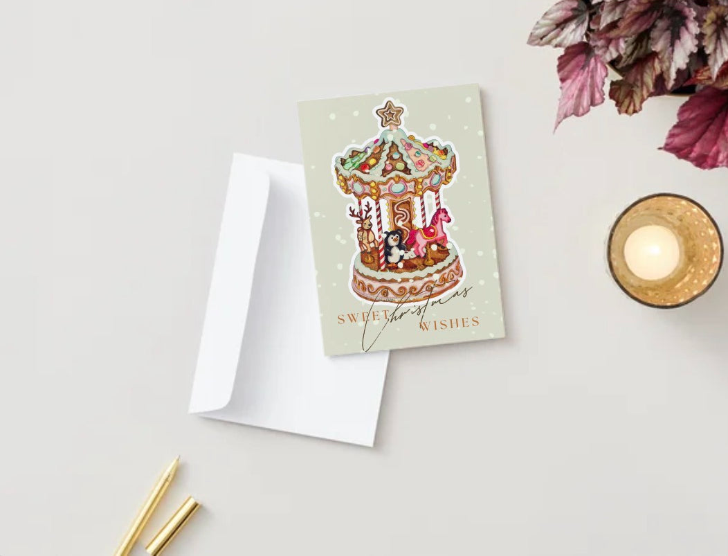 Sweet Christmas Wishes Card