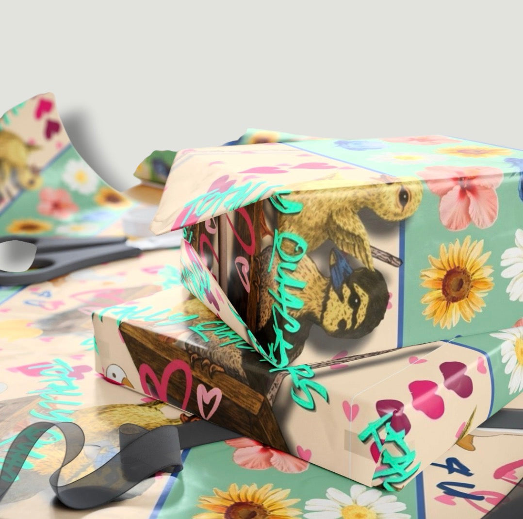 Totally Quackers 4 U Wrapping Paper Roll