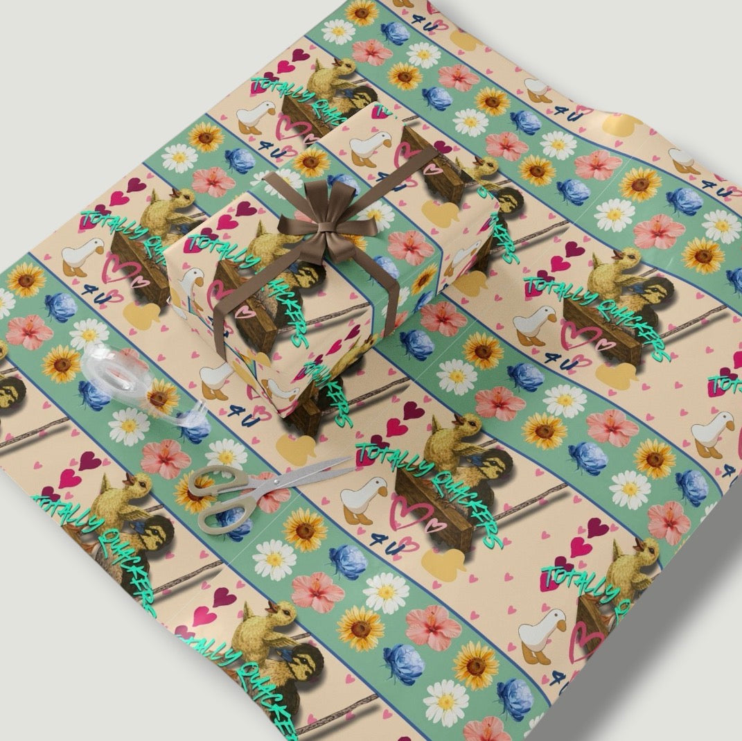 Totally Quackers 4 U Wrapping Paper Roll