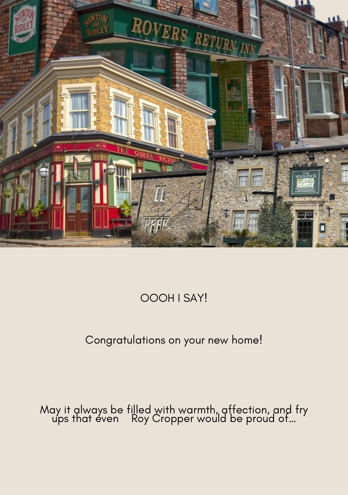 U Wot?!?! A New Home Card
