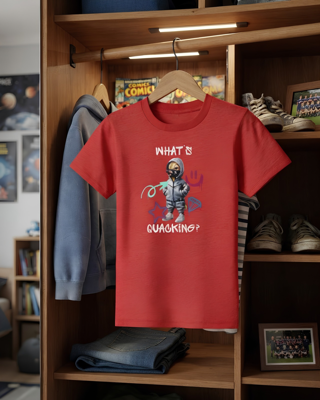 What's Quacking? Graphic T-Shirt (3-13yrs)